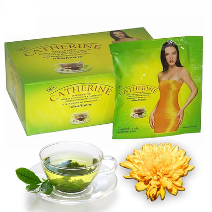 Catherine Herbal Infusion Slimming Diet Weight Loss Laxative Tea, 64 Tea Bags, 2 Boxes .. علبتان من شاي كاثرين إنفيوجن العشبي للتخسيس وخسارة الوزن، 64 كيس شاي