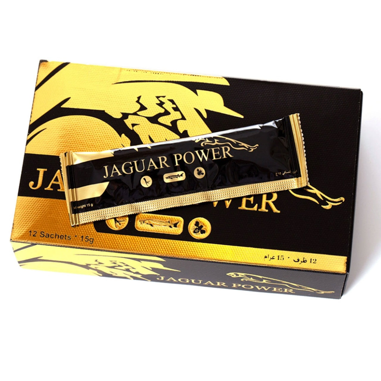 Jaguar Power Honey, 12 packets 15 garam